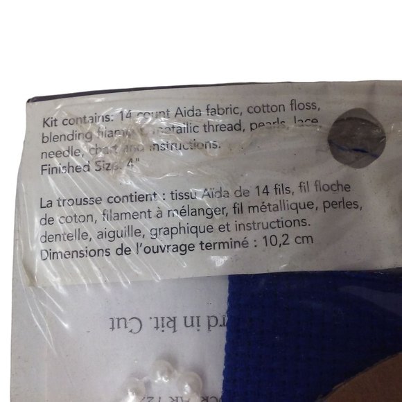 Bundle Lot of 2 Needlework Kits Christmas Snow Babies Leisure Arts 113024 NIP - Picture 5 of 8